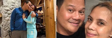 PHOTOS: Bayani with his loving wife Lenlen .